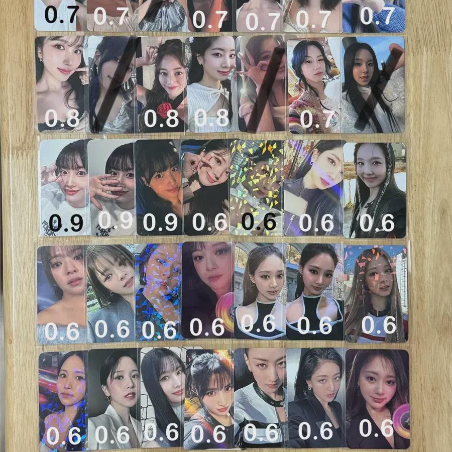 

Twice Photo Card Photocard Pre-order Benefit Unreleased Photocard Lucky Draw