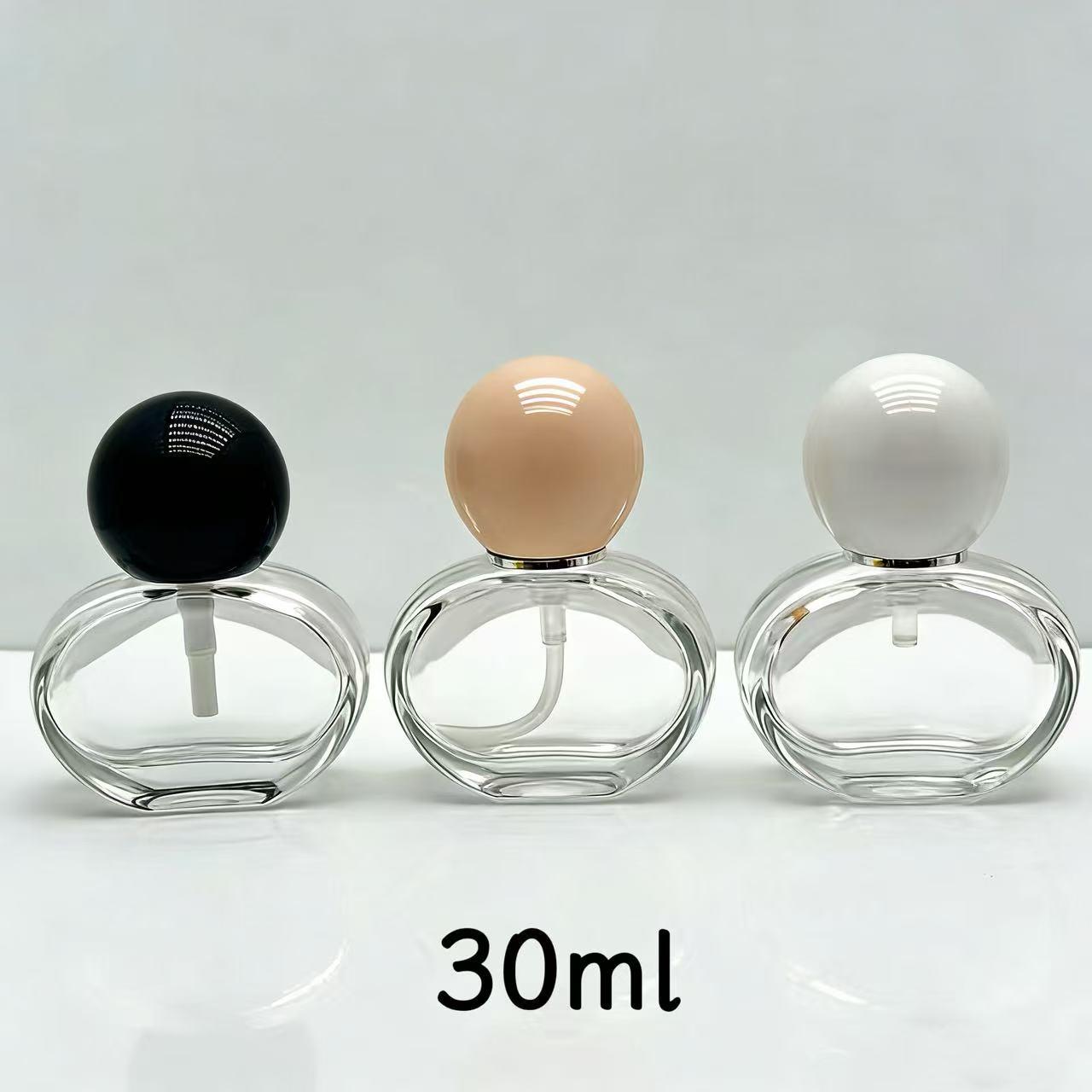 Portable 30ml High-Grade Glass Perfume Spray Bottle for Travel