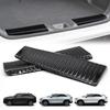 Hasiro Rear Bumper Protector for the New Step Stainless 2021 Scuff Stain and Scratch Custom Easy Black Vezel, RV-Style Guard, Steel, Plate,