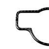 Carbon Fiber Headlight Button Cover Trim For Mercedes Benz CLA GLA GLE W204-i W