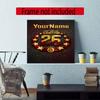 Galatasaray Personalized Name Round Diamond Painting Kit Diamond Embroidery Painting Rhinestones Mosaic Frameless Handwork Decoration Arts