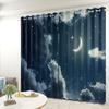 Țesătură pentru perdea cu cer înstelat Dormitor Sufragerie Balcon Perdea opacă Birou Hotel Perdea cu izolație termică