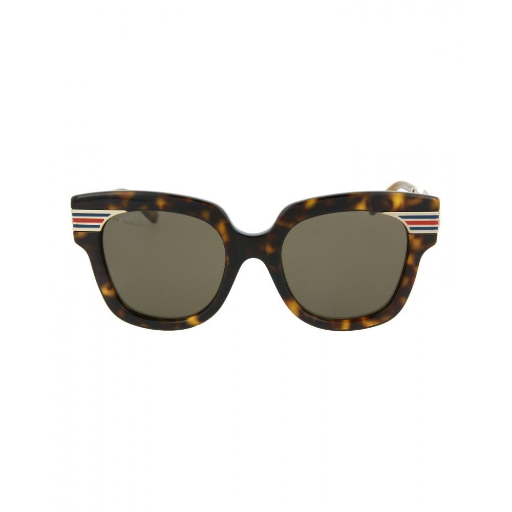 

gucci Солнцезащитные очки Gucci Web-Stripe из ацетата