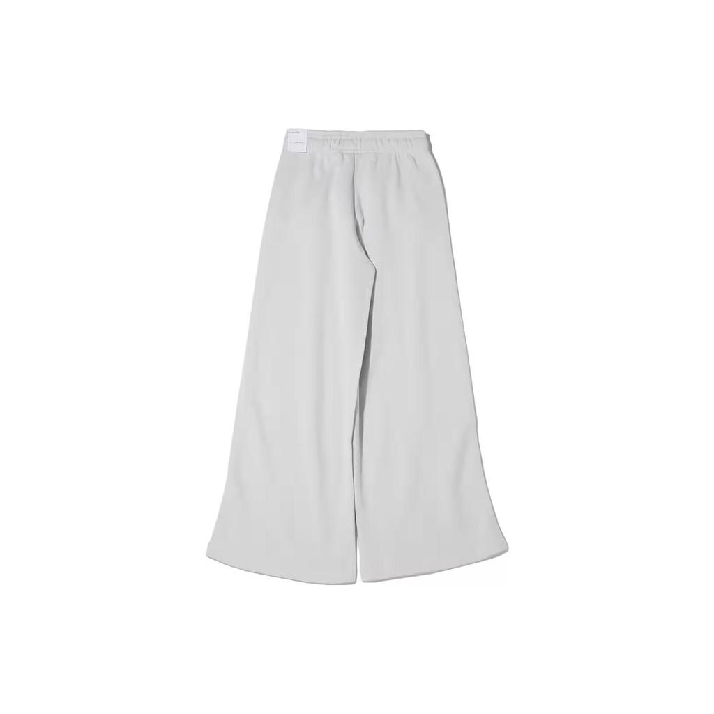 Nike Logo Print Straight Leg Loose Casual Pants Women Pants Gray DO3790-025