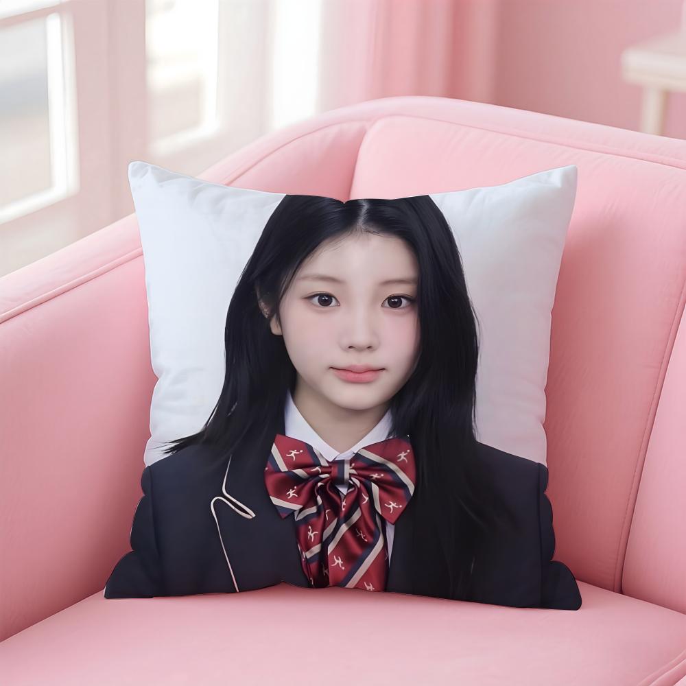 Fashion Star Fans Gift LLee Wonhee Cushion Cover Linen Pillowcase Cover Soft Decor for Sofa Home Room