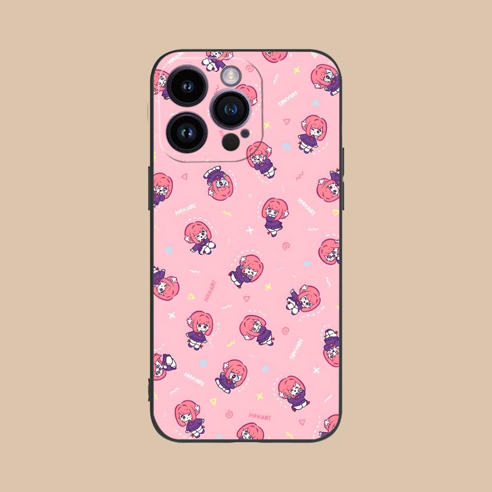 Anime Hakari Hanazono Matte Mobile Phone Case for iPhone 17 16 15 14 13 12 11 X XR XS 8 7 Air Pro Max Plus Mini Colorful Cover