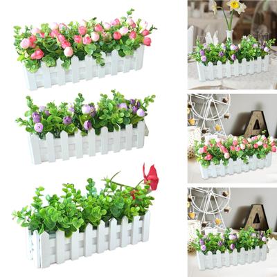 Artificial Flower Plant Decorative Gifts Fake Plant for Bedroom Home Wedding