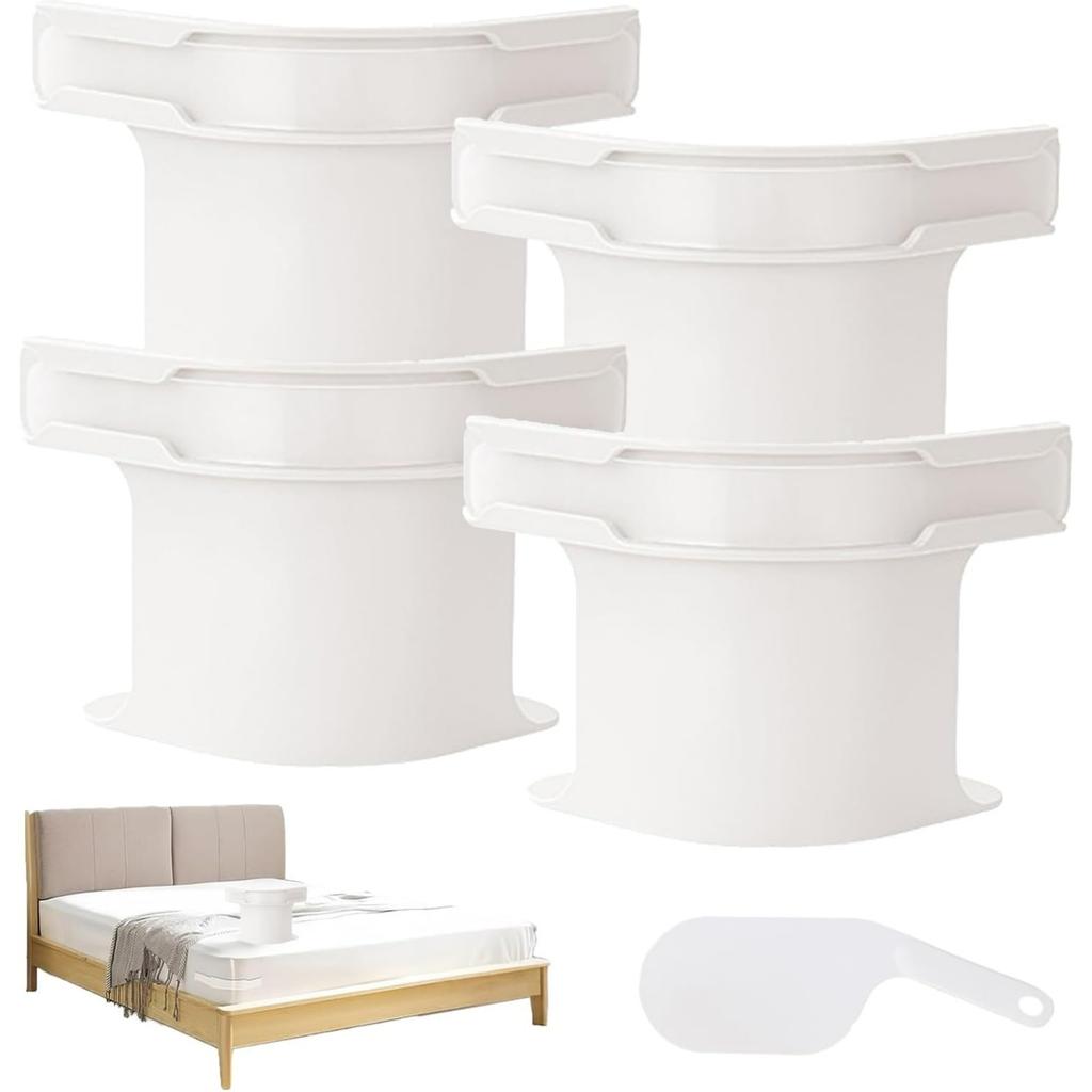 Bed Sheet Holder, 4-Piece Set, Bed Sheet Clips, Anti Slip Design Is Not Easy To Fall Off, Sheet Holders for All Bed Sheet, Mattresses