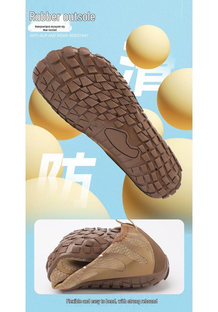 Unisex Non-Slip Quick-Dry Water Shoes: Breathable Five-Finger Design for Outdoor Activities