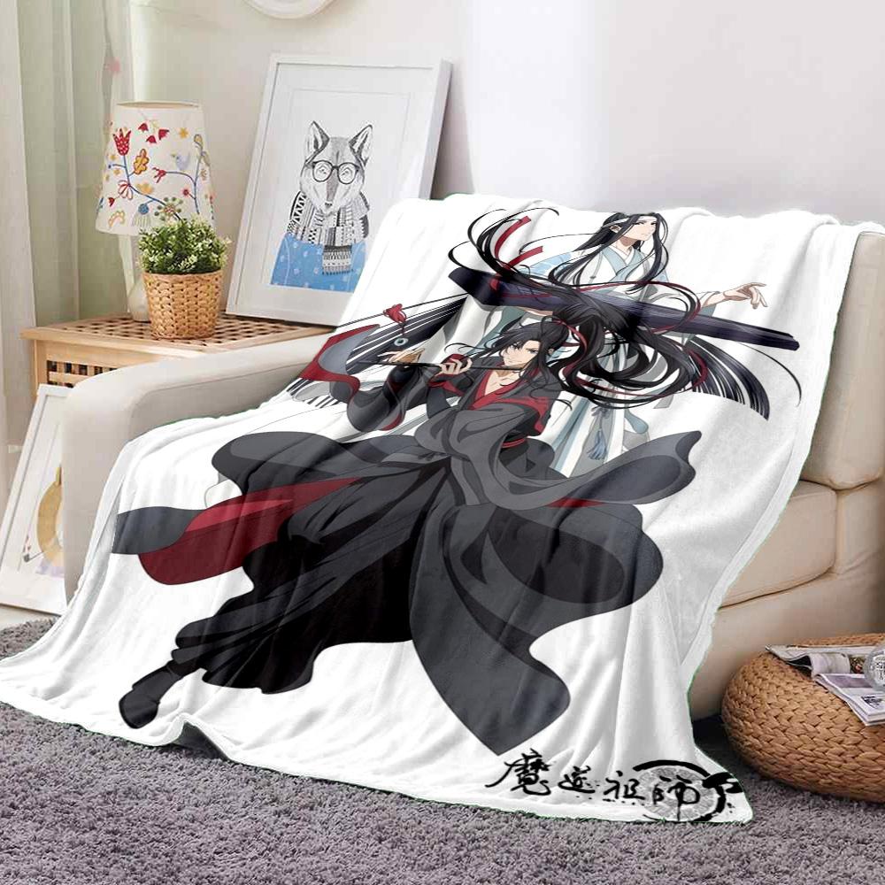 Demon Slayer Flannel Blanket Throw Blanket Soft Warm Sofa Bed Camping Car home Decor Unique Christmas Gift C9302131
