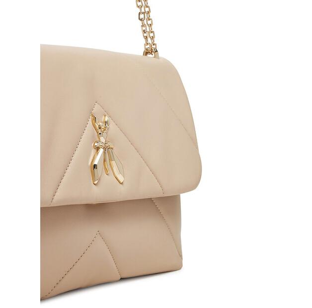 Сумочка Patrizia Pepe CBA302 L006-B732 бежевый