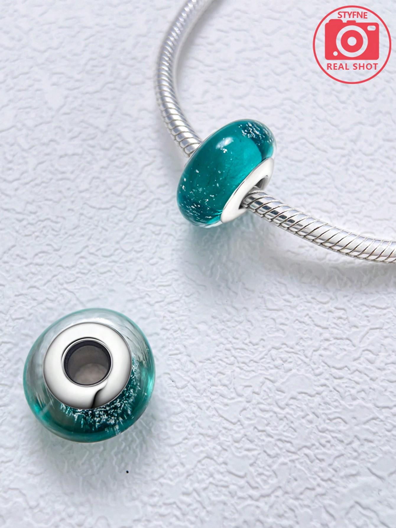 Charms Plata Colorful Starlight Points Beads Charm Copper Plated Fit Charms Original Bracelet For Jewelry Making Diy Charm