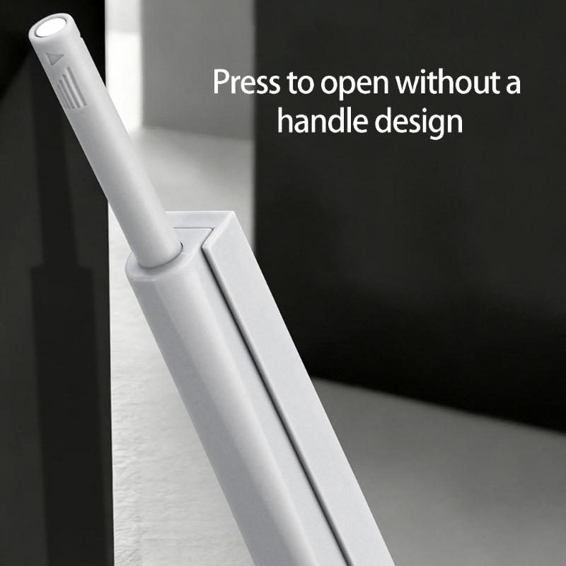 4pcs No Handle Press Release Catches Cabinet Door Opener for Cabinet Door Quiet & Strong Plastic Push Latches Hardware