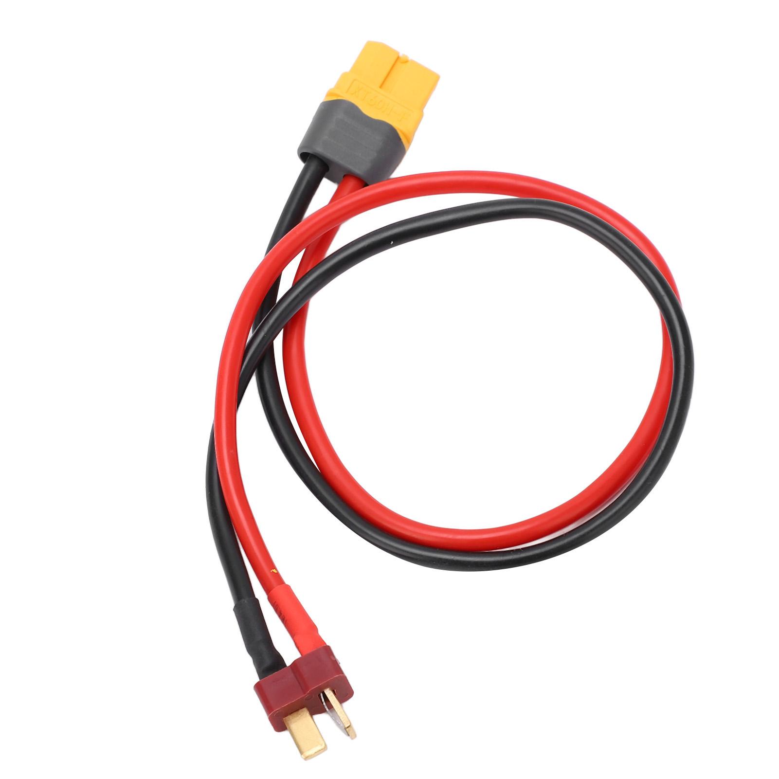 

Кабель-перехідник XT60 (мама) до T-роз єму (тато) 14AWG RC для автомобіля з дистанційним керуванням, дрона