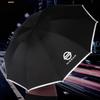 Regenschirm mit LED-Reflexstreifen Regen Windschirm Für Nissan sentra Serena maxima Versa Juke Micra rogue tiida x-trail nismo