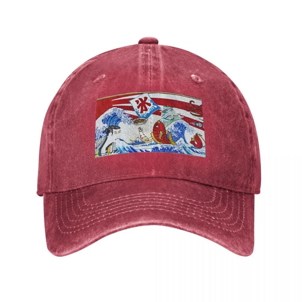 Osaka Restaurant Baseball Cap Hat Unisex For The Sun Trucker Cap Golf Wear Beach Caps For Unisex Womens