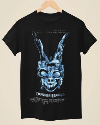 Donnie Darko - Camiseta Negra Unisex Inspirada en el Cartel de la Película