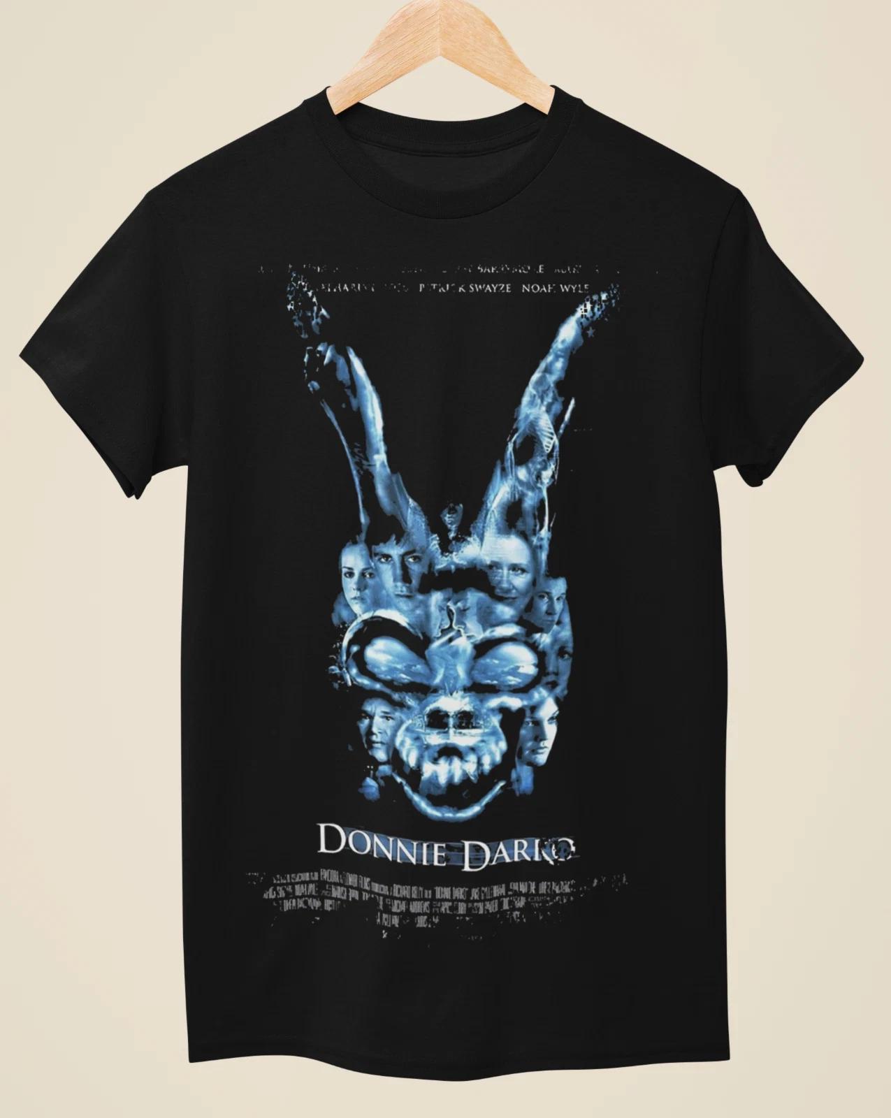 Donnie Darko - Movie Poster Inspired Unisex Black T-shirt S