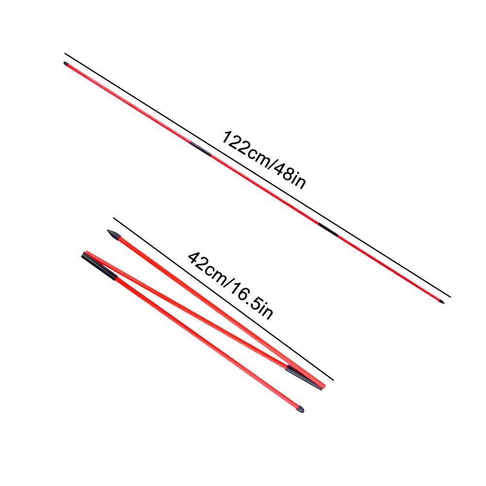 Collapsible Golf Alignment Sticks Folding Direction Indicator Stick  Golf Swing Trainers