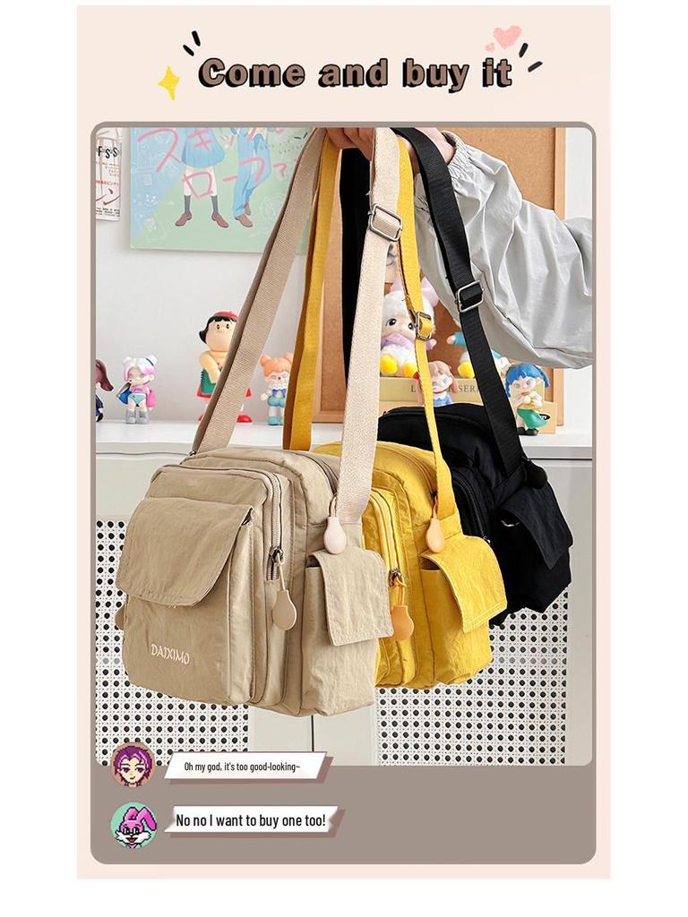 Lightweight Women's Multifunctional Crossbody Bag for Daily Commute & Outdoor Casual Use