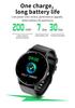 ZL02 Smart Sports Watch: Heart Rate, Blood Pressure, Sleep Monitoring, Bluetooth Calls, Remote Photography, IP67 Waterproof