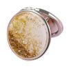 Creative Quicksand Small Mirror Portable Magnifying Standing Hand Vanity Cute Square Pocket Mak U0S8