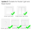 Customized Mini DIY Tuya Zigbee 3.0 RF 433 Smart Light Wall Switch Wireless Relay Module Tuya  Google Home Alexa