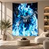Decorative Tapestry,Lazio FC Printed Wall Art, Lightweight Wall Hanging For Bedroom Background
