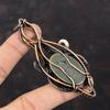 Pyrite Copper Pendant Copper Wire Wrapped Jewelry Handmade Boho Pendant Natural Pyrite Jewelry Gemstone Pendant For Gift Copper Wire Pendant