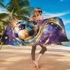 Soccer Fan Beach Towel Quick Dry Microfiber Bath Towel Oversized Sand Free for Swimming Pool Beach Vacation
