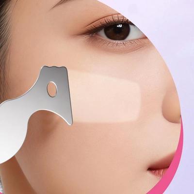 Stainless Steel Foundation Spatula Makeup Tool Cosmetic Shovel For Precise Foundation Application And Mixing Eye Makeup Stencils