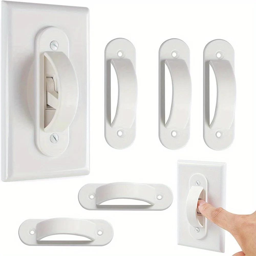 8pcs Light Switch Guard Cover,Light Switch Guard,Toggle Switch Cover,Light Switch Blocker,Light Switch Lock,Switch Cover Guard