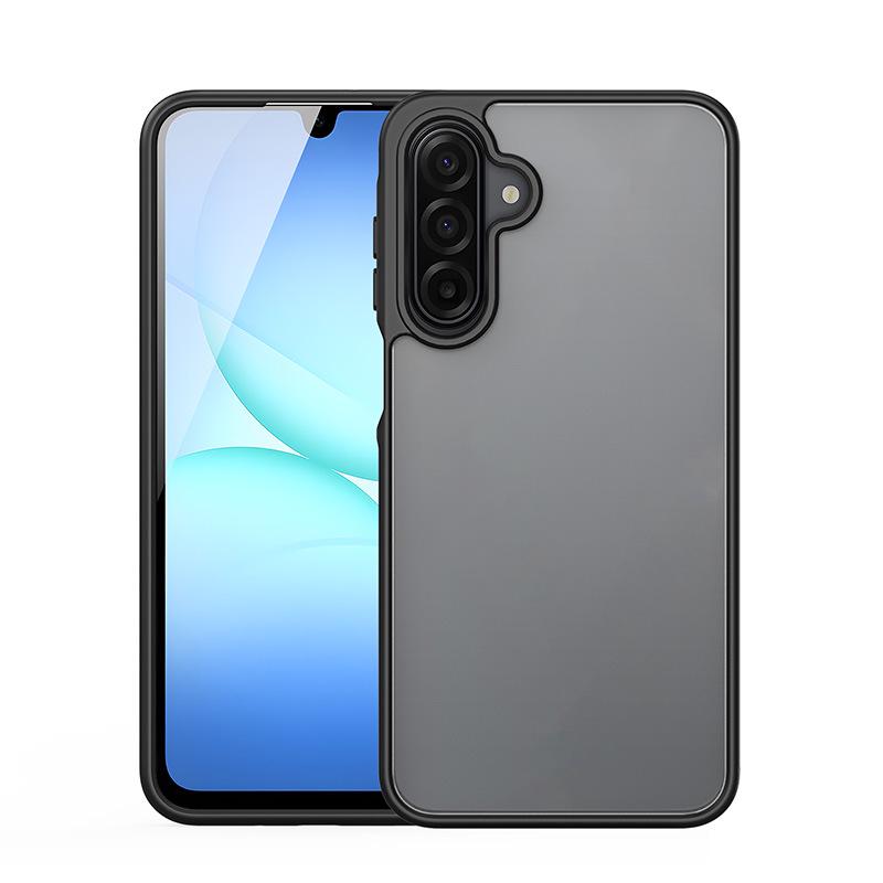 Skin-Feel Matte Phone Case for Samsung A17, A07, A27, A56 - Full Coverage & Transparent Back Cover