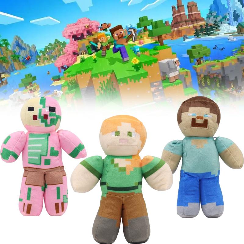 Pluszowa Zabawka Lalka Mieszkaniec Minecraft Dla Kolekcjonerów I Fanów