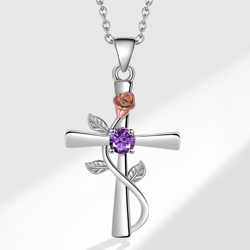 Eternal Heart Delicate Clavicle Necklace For Women Versatile Birthday Gift Elegant Pendant Jewelry Accessory