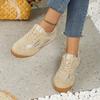 Fashion Women's Soft Soled Frosted Flat Casual Board Shoes Comfortable Single Shoes Sneakers Women Zapatos De Mujer