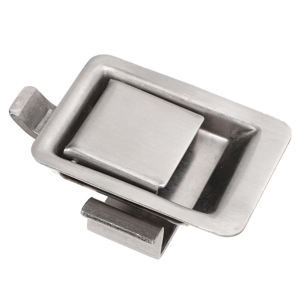55x43mm 2.2x1.7in Tool Box Latch Replacement Paddle Lock Flush Mount Toolbox Latch Handle for Caravan Truck RV