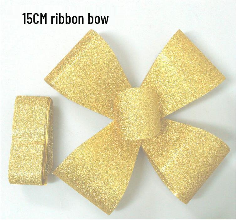 

Holiday Gift Box Set: Christmas Tree, New Year, Spring Festival Decorations with Ribbons and Bows (15cm/30cm) for Windows and Shopping Malls