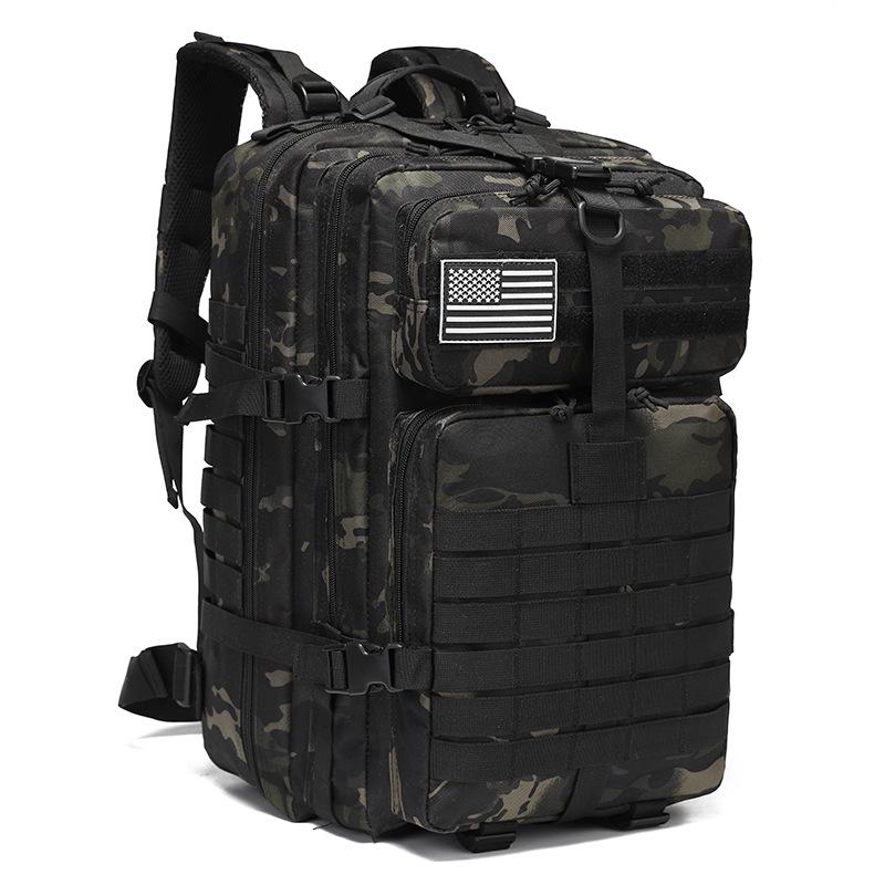 Outdoor Tactical Backpack Hiking Mountaineering Camping Large Capacity MOLLE Expands New P Backpack
