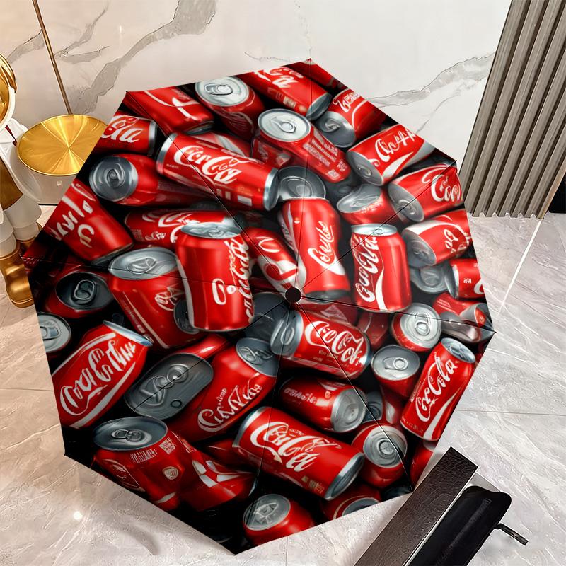 Christmas Gift Halloween Theme Bear Truck Coca Cola umbrella is suitable for all seasons, including home travel and outdoor activities Y19