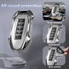 for Nissan Heavy Key Fob Cover with Keychain Zinc Alloy Metal Key Fob Case Compatible with Altima Armada Maxima Murano Sentra Rogue Pathfinder (Round