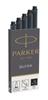 Parker Ink Cartridge Long/5Pcs/Black 1950382