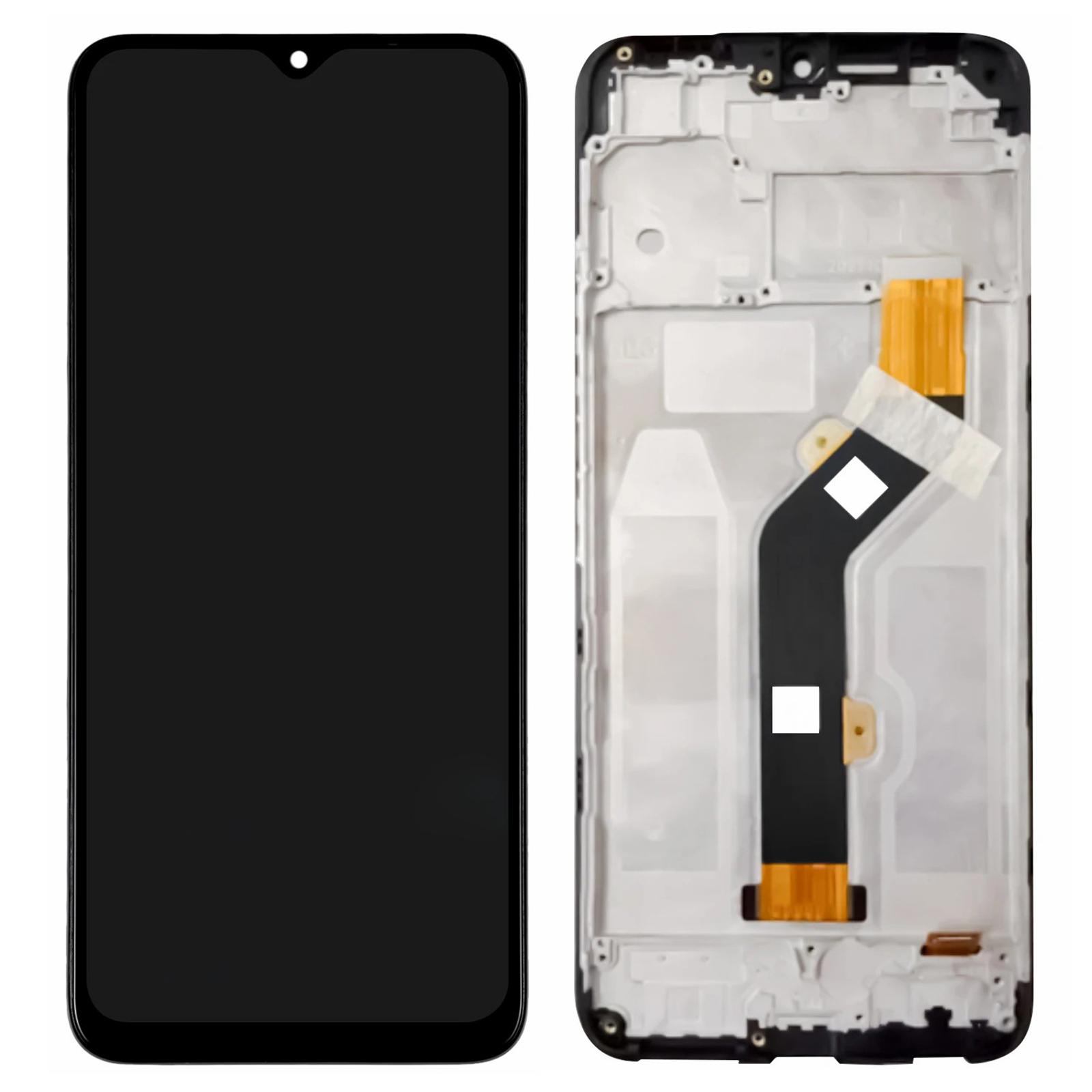 

For TECNO Pova Neo LE6 Grade C LCD Screen and Digitizer Assembly+Frame Part (Without Logo) Type A