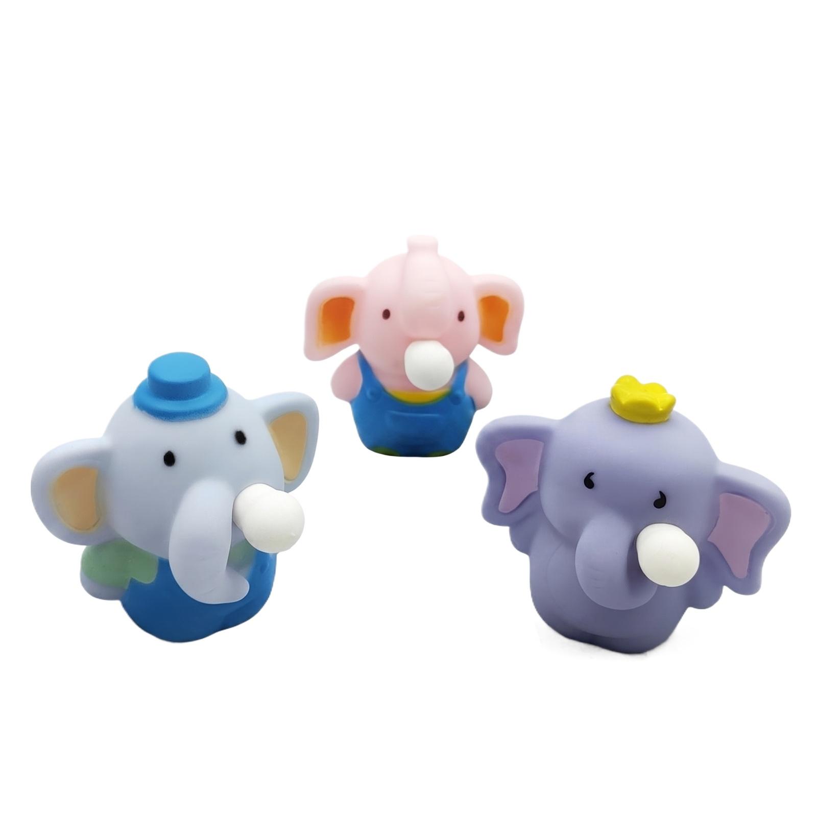

Elephant Squeeze Toy Set Stress Relief Sensory Fidget Toys Soft Durable Material Safe for Kids and Adults Suitable for Anxiety and Focus One Size