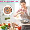 Cooking Timer Timer Clock with Loud Alarm Chef Cooking Timing Clock Stainless Steel for Refrigerator Study Classroom Seniors