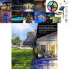 Waterproof Rgb Solar Led Light Strips For Courtyard And Home Decor 50000 Hours Life