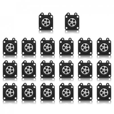 20Pcs Carburetor Metering Diaphragm Gasket Kit For Walbro WYL, WYM, WYP WZ Carb