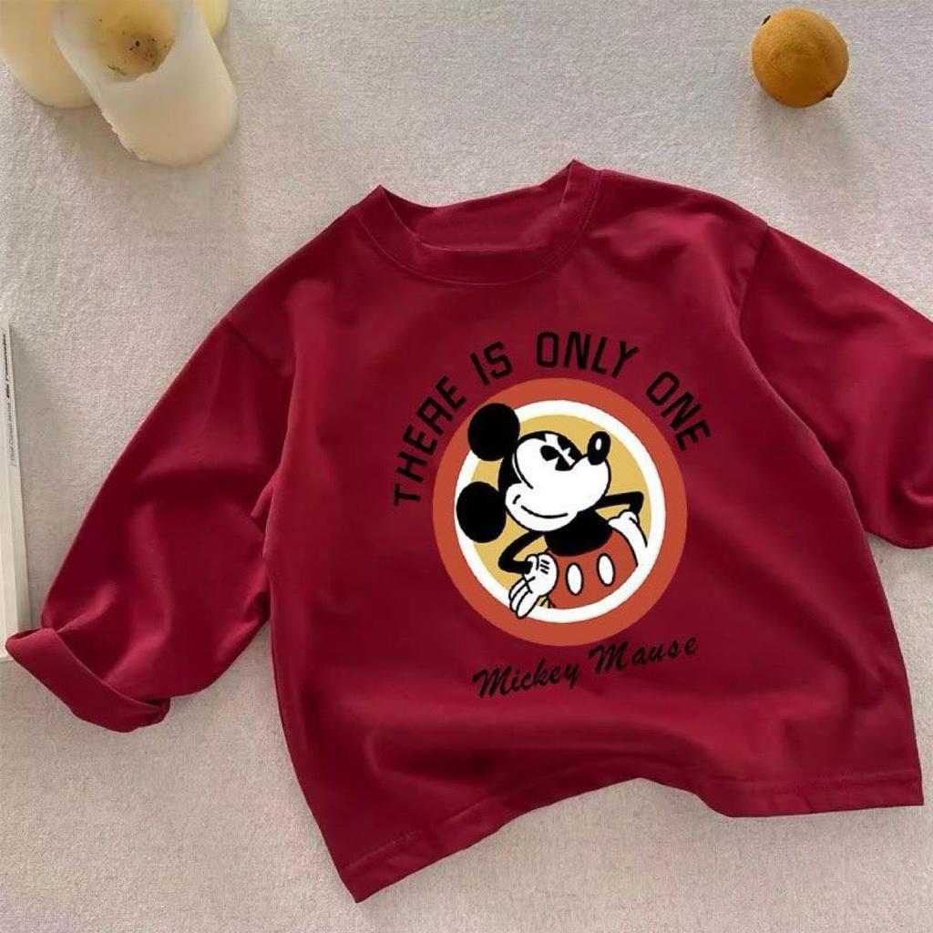 Trendy Spring & Autumn Kids' Cotton Long Sleeve T-Shirt - Cute Design for Boys & Girls