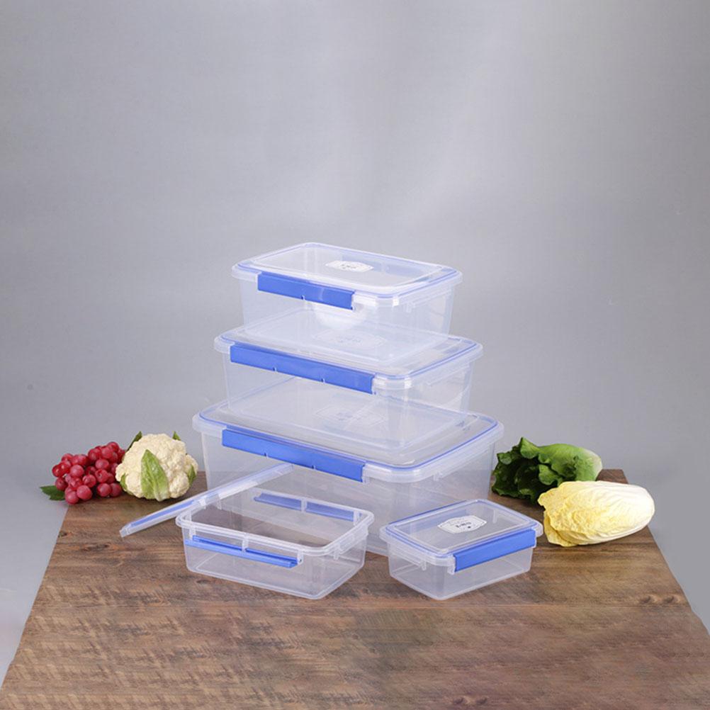 2 Pcs Plastic Fermentation Box with Lid 5.5L Stackable Sourdough Proofing Pizza Bowl Portable Reusable Container