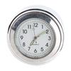 Motorcycle Mount Clock Round Watch Aluminum Luminous Universal for 7 8in‑1in Handlebar